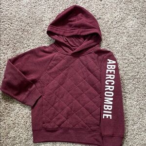 Abercrombie Kids size 7/8 Quilted Front Hoodie